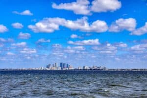 Economic growth Florida 14 Tampa Bay skyline Port Tampa Bay - Economic growth Florida 14